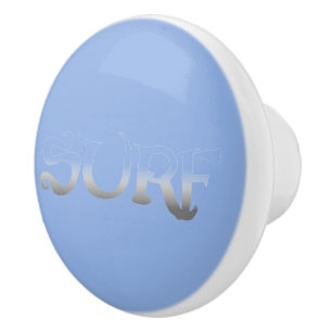 Surf-Blue-Fade-Keramik Keramikknauf