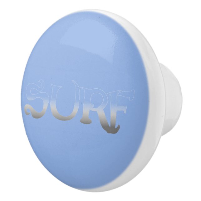 Surf-Blue-Fade-Keramik Keramikknauf (Rechts)