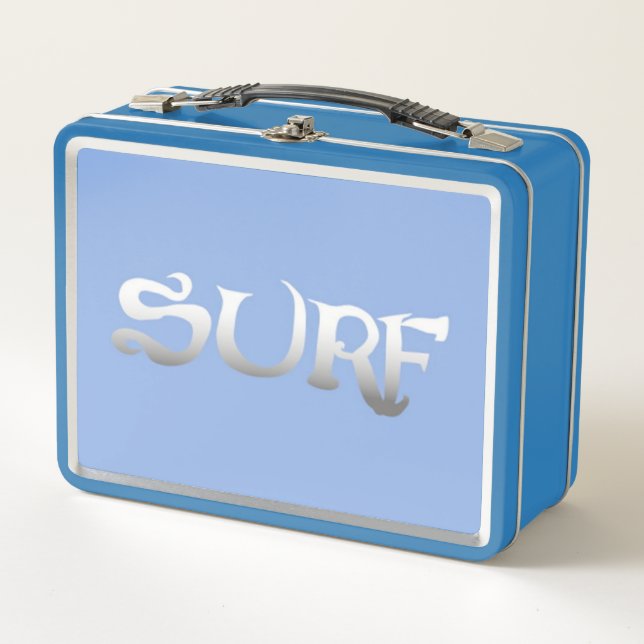 Surf-Blue Lunchbox (Vorderseite)
