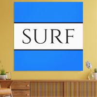 SURF Bright Nautical Blue White Summer Strips