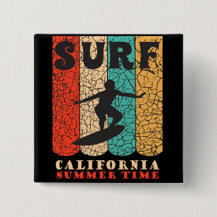 Surf California Button