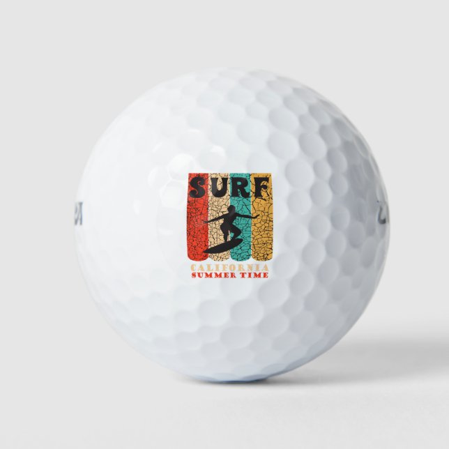 Surf California Golfball (Vorderseite)
