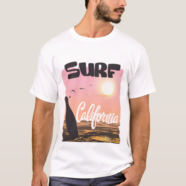 Surf California T-Shirt (Vorderseite)