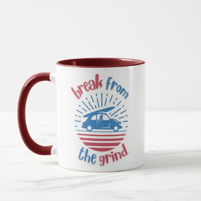 Surf Car BFTG Tasse (Links)