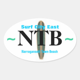 SURF CITY EAST Aufkleber (4)