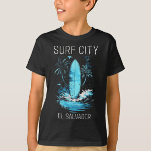 Surf City El Salvador Surfen Vintage Surfer _3 T-Shirt