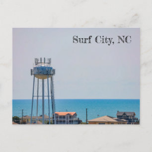 Surf City, NC Postkarte