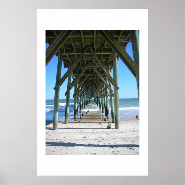 Surf City Pier Poster (Vorne)