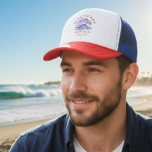 Surf Club Rot Weiß Blau Kalifornische Strandstädte
