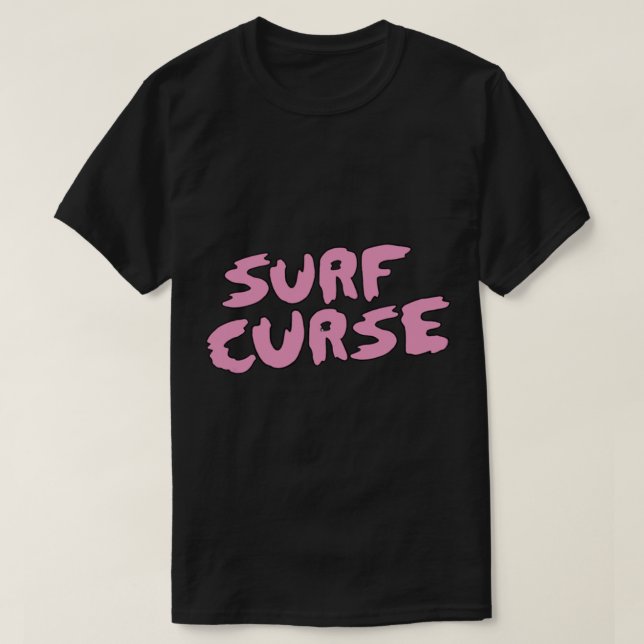 Surf Curse Sticker T-Shirt (Design vorne)