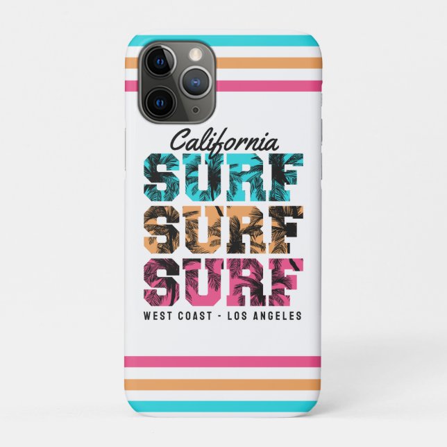 Surf Dreams: California Sunset Edition Case-Mate iPhone Hülle (Rückseite)
