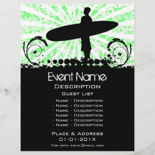 Surf-Event-Promotion Flyer