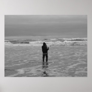 Surf Fishing Poster