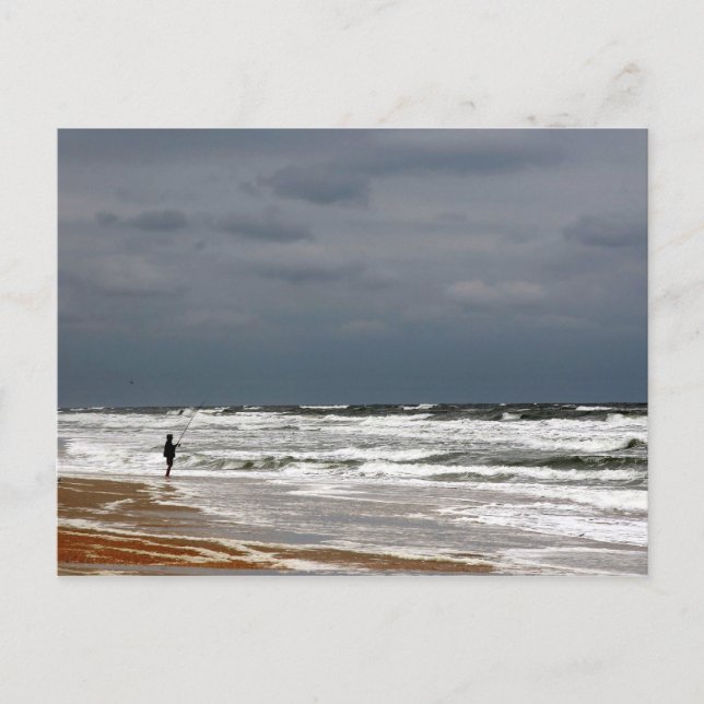 Surf Fishing Postkarte (Vorderseite)