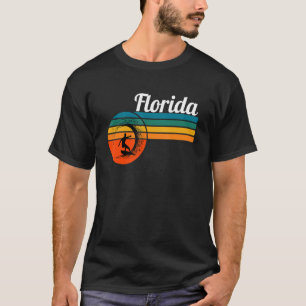 Surf Florida Beach Vintag Retro Surf T-Shirt