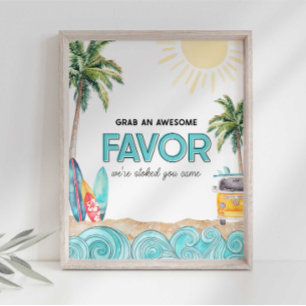 Surf-Gastgeschenk Vielen Dank für Ihre Anmeldung Fotodruck