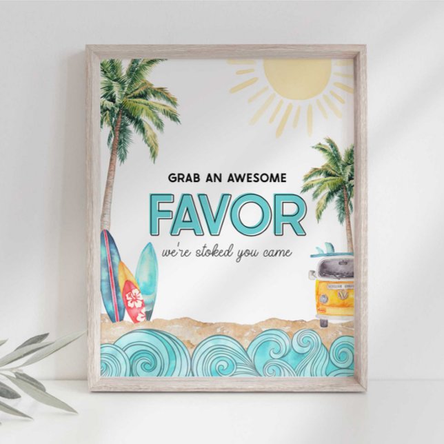 Surf-Gastgeschenk Vielen Dank für Ihre Anmeldung Fotodruck (Von Creator hochgeladen)