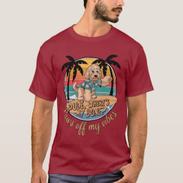 Surf Goldendoodle Vibes - Typ, Wo ist mein Knochen T-Shirt