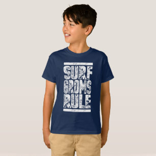 Surf Groms Rule!!! (Weiß) T-Shirt