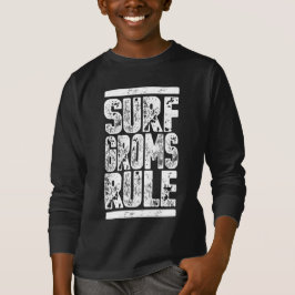 Surf Groms Rule!!! (Weiß) T-Shirt