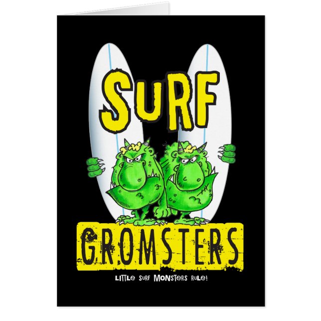 Surf Gromsters schwarz (Vorne)