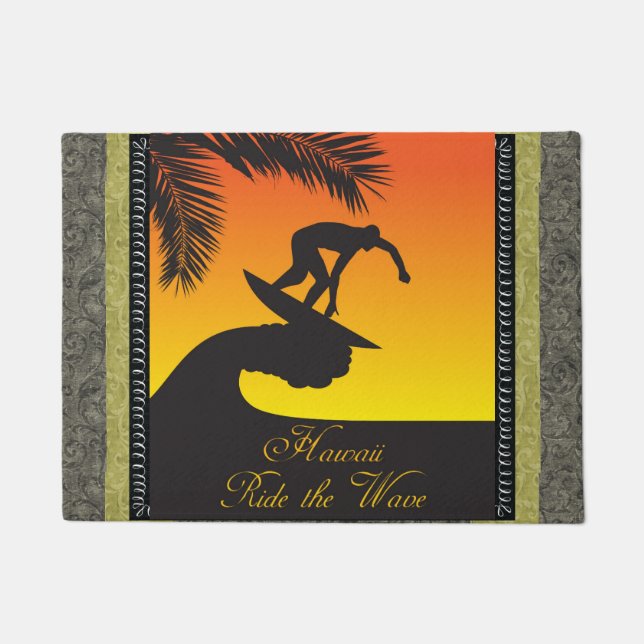 Surf: Hawaii Doormat Fußmatte (Vorderseite)