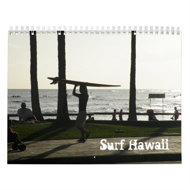 Surf Hawaii Kalender (Titelbild)