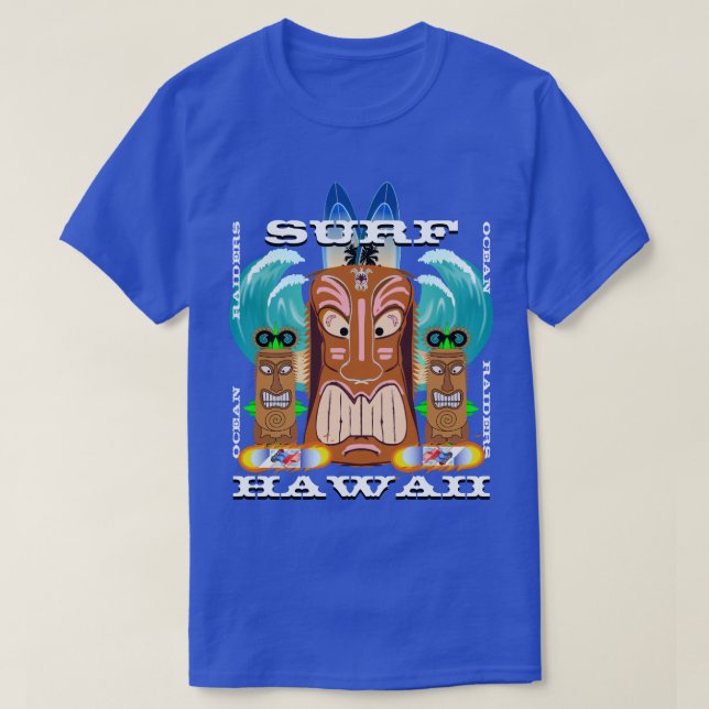Surf Hawaii T-Shirt (Design vorne)