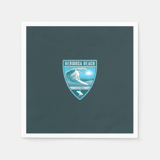 Surf Hermosa Beach California Serviette