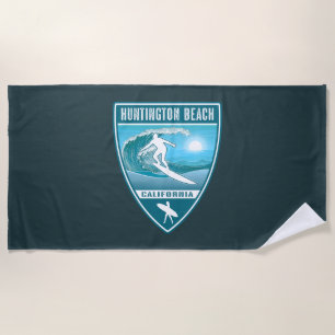 Surf Huntington Beach California Strandtuch