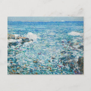 Surf, Inseln mit Shoals Postkarte