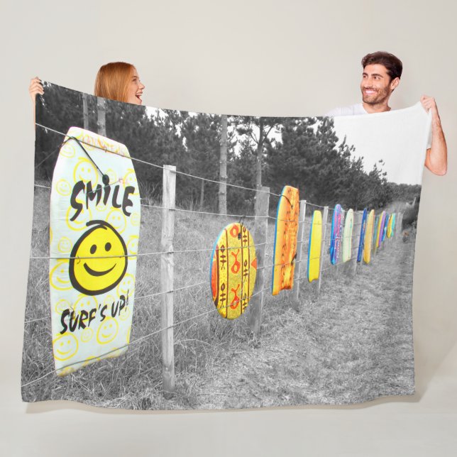 SURF IST AUF! FLEECEDECKE (Beispiel)