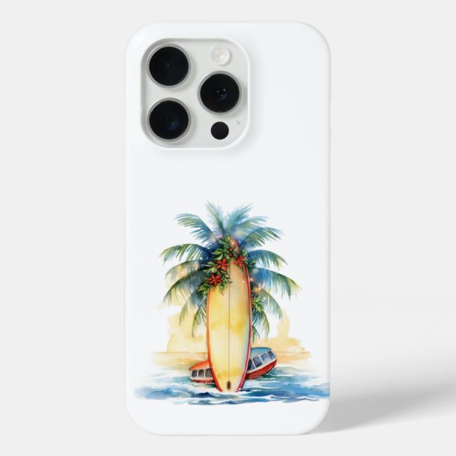 Surf Joy iPhone Case (Rückseite)