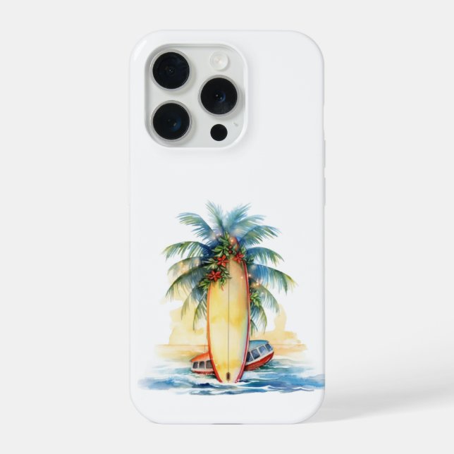 Surf Joy iPhone Case Hülle (Rückseite)