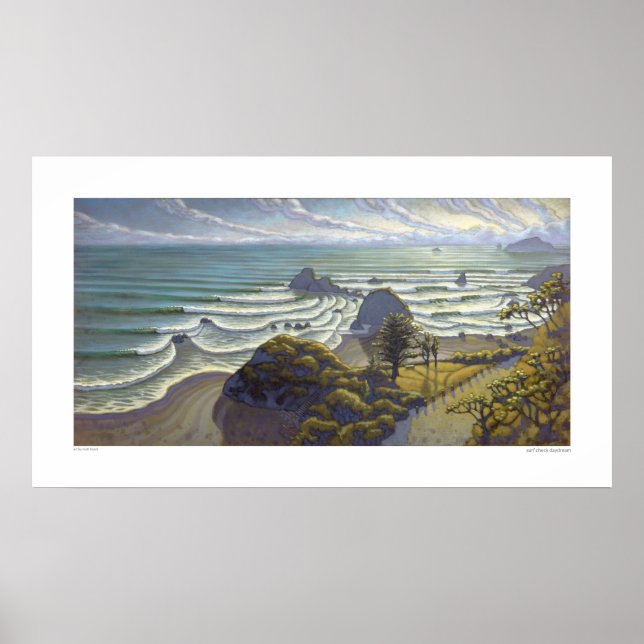 Surf-Karo Poster (Vorne)