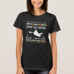 SURF KAYAKING Funny Uggli Christmas Sweater Vintag T-Shirt<br><div class="desc">SURF KAYAKING Funny hässlich Weihnachten Sweater Vintag Retro Premium.</div>