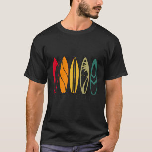Surf Life Vintag Surfbrett Retro Surfbrett Surfer T-Shirt