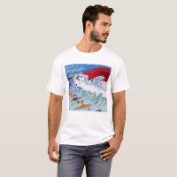 Surf Magnet Männer Weißer T - Shirt