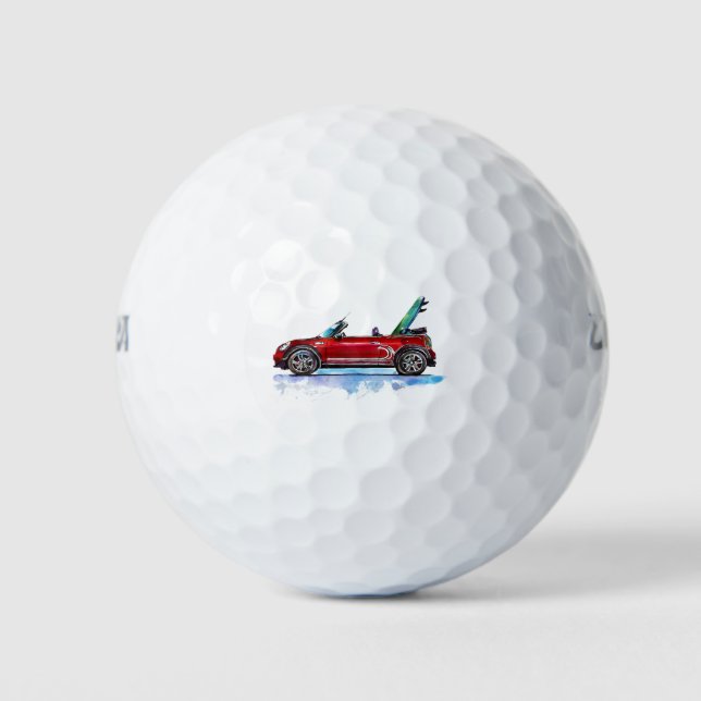 Surf Mini Golfball (Vorderseite)