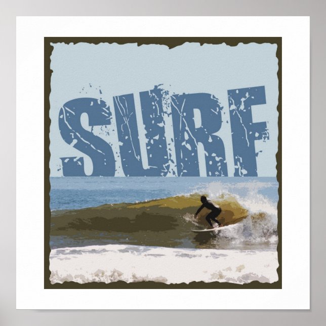 SURF miniPoster Poster (Vorne)