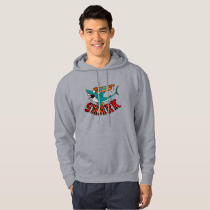 Surf mit Hai Hoodie
