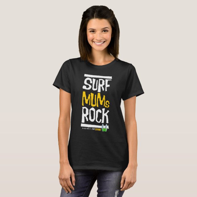 Surf Mums rock! T-Shirt (Vorne ganz)