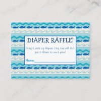 Surf 'N Fishies Diaper Raffle Tickets