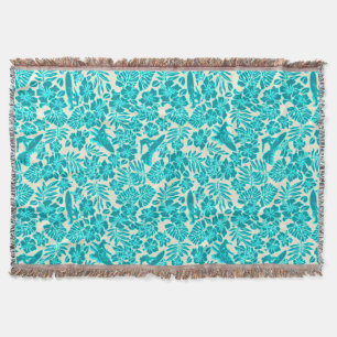 Surf Pareau Hawaiianischer Hibiskus Kehlkopfschuhe Decke