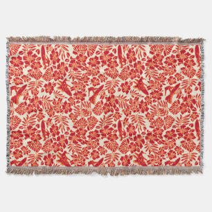 Surf Pareau Hawaiianischer Hibiskus Kehlkopfschuhe Decke