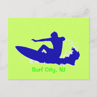 Surf! Postkarte