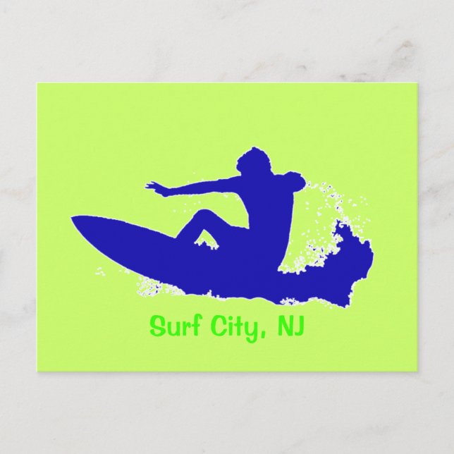 Surf! Postkarte (Vorderseite)