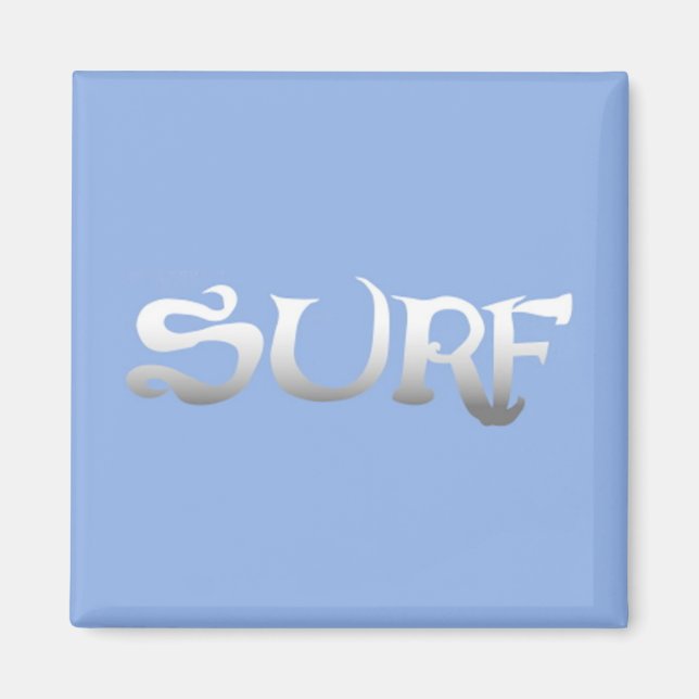 Surf-Quadratzmagnet Magnet (Vorne)