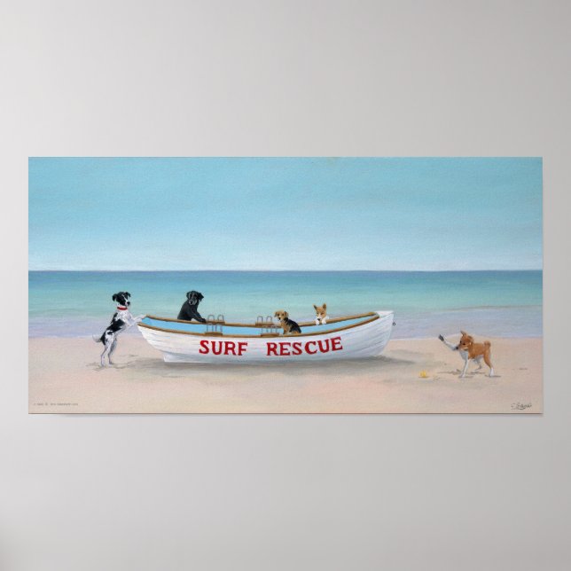 Surf Rescue Poster (Vorne)