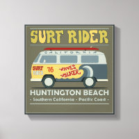 Surf Rider Huntington Beach Poster